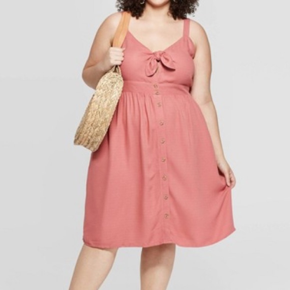 Universal Threads Tie Front Dress